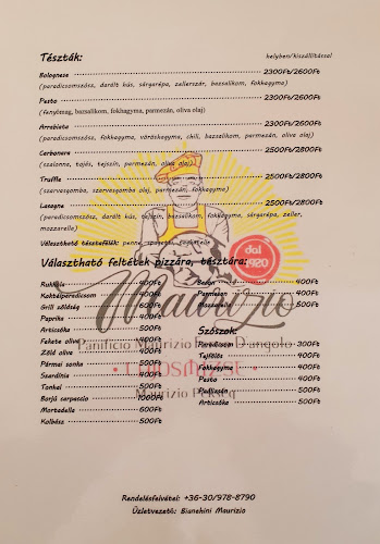 Maurizio Pékség, cukrászda