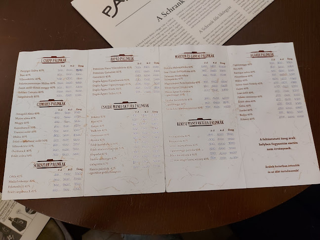 Comentarii opinii despre Pálinka Patika - Bár és Kávézó