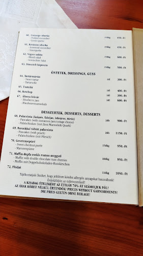 Opinii despre Hullámtér Vendéglő în Mártély - Vendéglátás