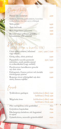 Horváth Kertvendéglő - Vendéglátás