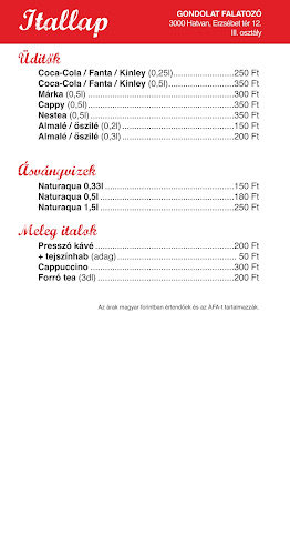 Gondolat Falatozó - Hatvan