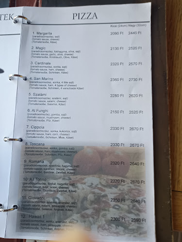 Opinii despre Tropical Pizzeria în Lenti - Vendéglátás