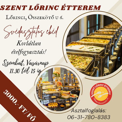 Szent Lőrinc Étterem - Lőrinci