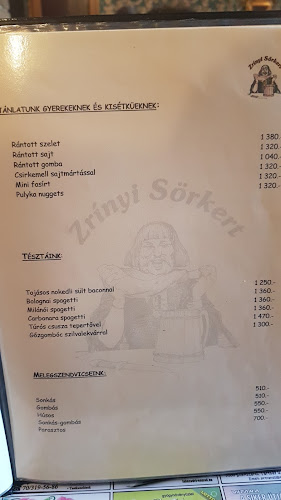 Opinii despre Zrínyi Sörkert Étterem în Szekszárd - Vendéglátás