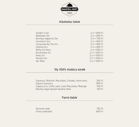 Comentarii opinii despre Bagatell Next Bisztró