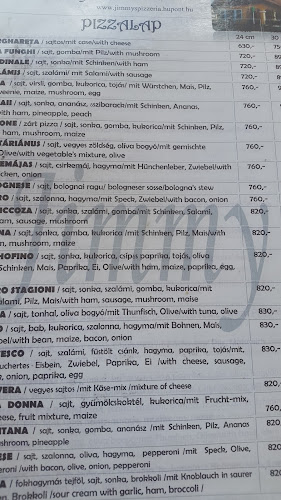 Jimmy's pizzéria - Vendéglátás