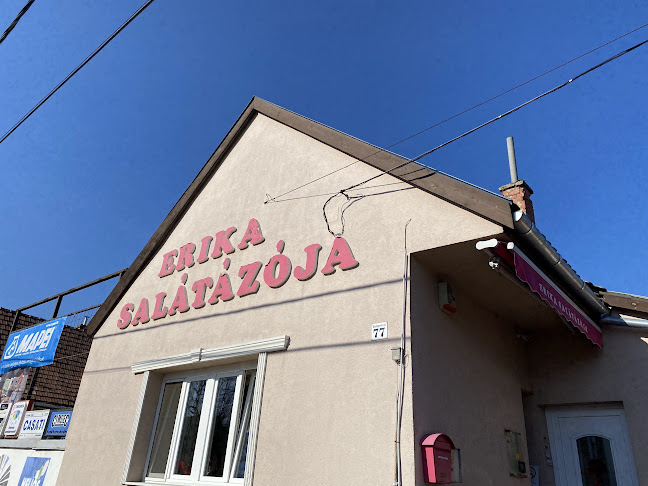 Erika salátázója - Vendéglátás
