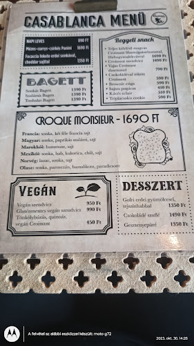 Casablanca Café - Kávézó Szombathely