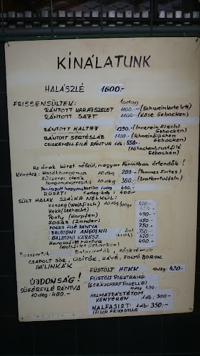 Halas Karcsi Büféje ( Best fish place at Balaton) - Zamárdi