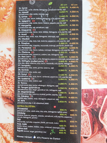 50’s Pizzéria és Ételbár