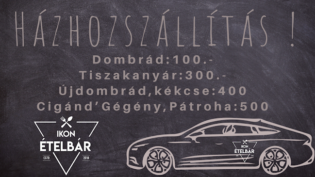 Opinii despre IKON ÉTELBÁR în Dombrád - Vendéglátás