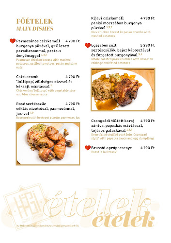 Hági Udvar és Étterem - Vendéglátás