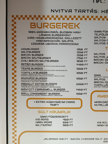 Absolut Burger & Lángos - Vendéglátás