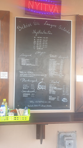 Békési úti Lángos sütöde - Vendéglátás