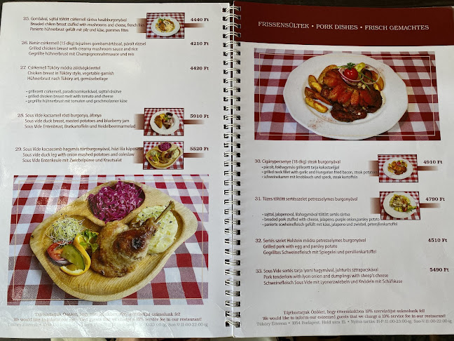 Tüköry Étterem - Budapest