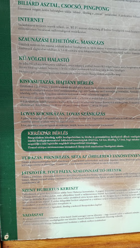 Opinii despre Kaszó Vadászház Üdülő És Sportcentrum în Kaszó - Vendéglátás