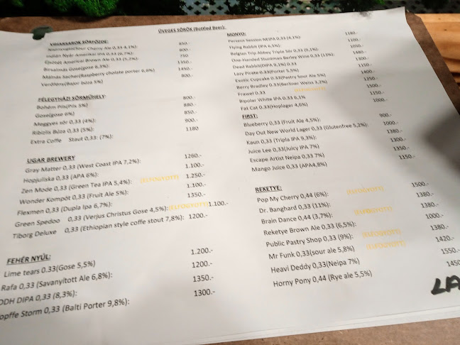 Opinii despre Foltos Farkas a Sörfőzdék Sörözője în Kecskemét - Vendéglátás