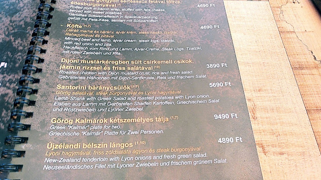 Opinii despre Görög Kancsó Étterem în Szentendre - Vendéglátás