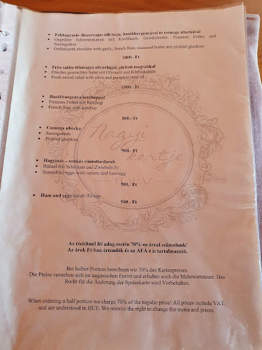 Nagyi Kertje Étterem és Teaház