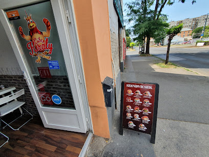 Csibe király hamburgeres