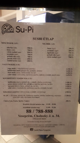 SUPI Étterem - Veszprém | Sushi és Pizza - Veszprém