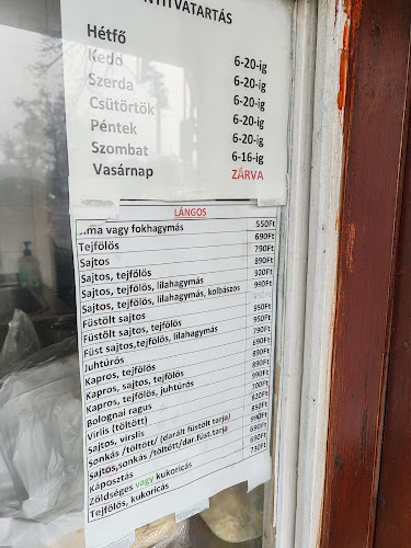 Opinii despre Lángossütő Büfé în Budapest - Vendéglátás