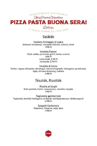 Pizza Pasta Buona Sera - Vendéglátás