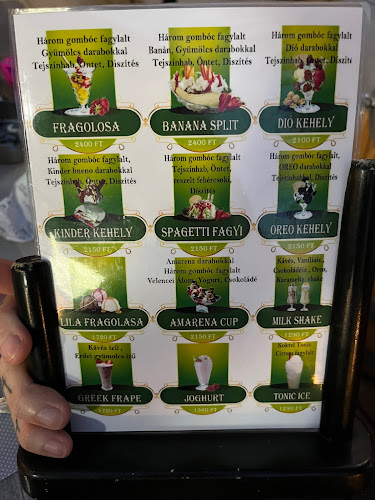 Lila Fagyizó - Vendéglátás