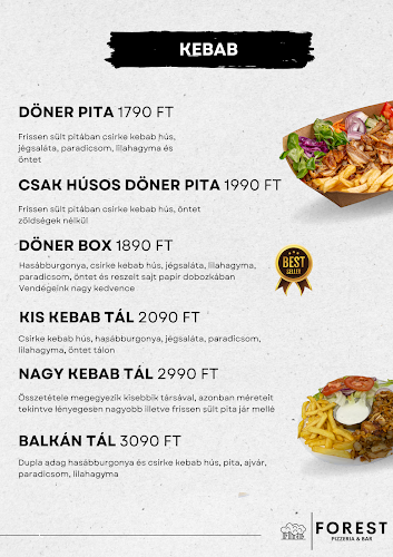 Opinii despre Forest pizzeria & bar în Sarkad - Vendéglátás