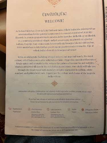 Comentarii opinii despre Indian Palate - Indian Restaurant in Budapest
