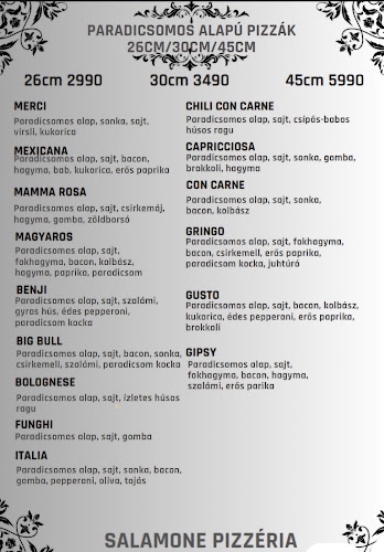 Pizzeria Gastro Salamone Kft. - Mende