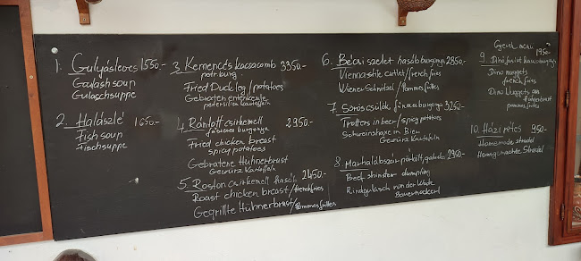 Régi Csárda Panzió - Vendéglátás