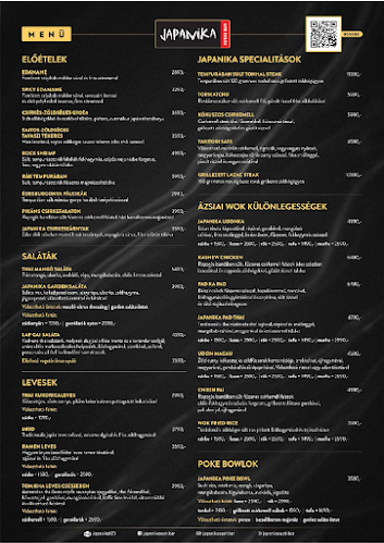 Opinii despre Japanika în Budapest - Vendéglátás