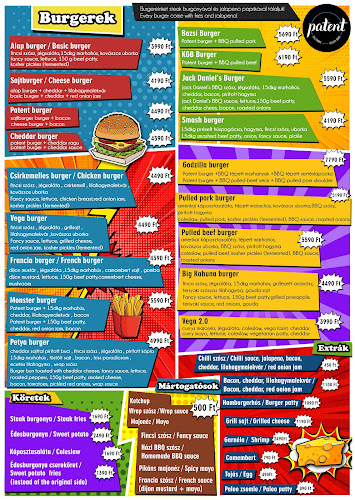 Opinii despre Patent Gasztrobár în Székesfehérvár - Vendéglátás