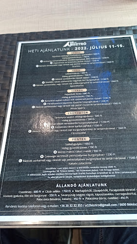 Opinii despre A32 Bisztró în Békéscsaba - Vendéglátás