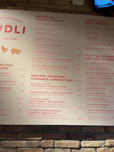Nudli Tésztakantin - Budapest