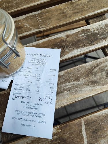 Artizán Budapest - Vendéglátás