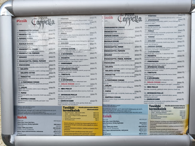 Opinii despre Pizza Cappella în Sopron - Vendéglátás