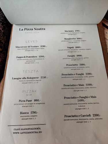 Opinii despre La Pizza Nostra în Veresegyház - Vendéglátás