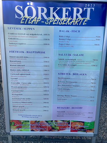 Opinii despre HB Sörkert în Siófok - Vendéglátás