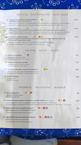 Karikás Csárda - Vendéglátás