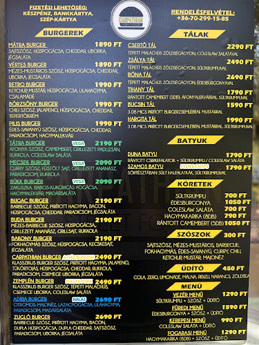Opinii despre Carpathian Street Food în Budapest - Vendéglátás