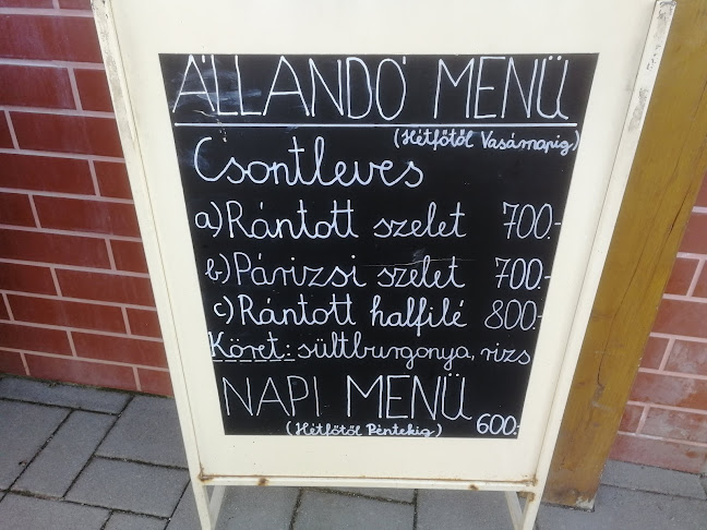 Halászcsárda - Vendéglátás