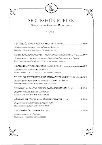 Kovács-Kert Étterem - Visegrád