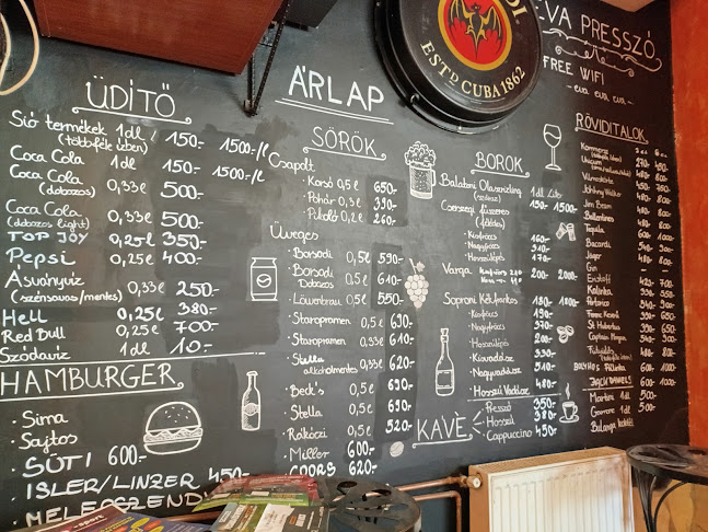 Éva Presszó - Vendéglátás