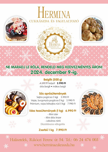 Opinii despre Hermina cukrászda és fagylaltozó în Halásztelek - Vendéglátás