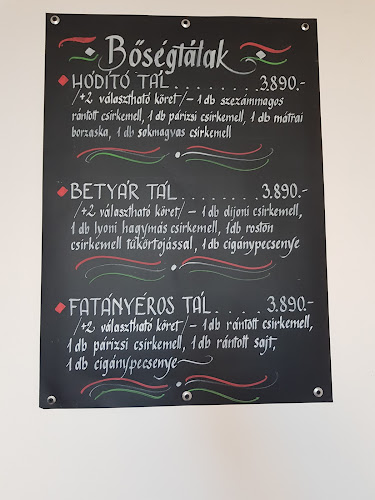 Csibe király hamburgeres - Vendéglátás