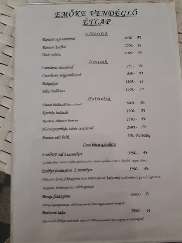 Emőke Vendéglő