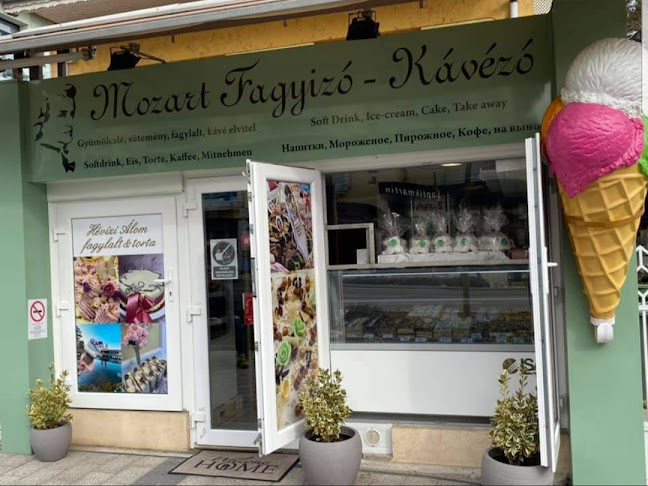 Mozart fagyizó - Vendéglátás