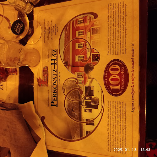 Opinii despre Perkovátz-Ház în Sopron - Vendéglátás